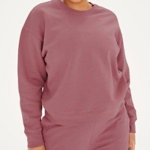 Girlfriend Collective Mauve Classic Sweatshirt
